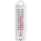 Taylor 2-1/4" W x 8-7/8" H Aluminum Tube Indoor & Outdoor Thermometer Image 1
