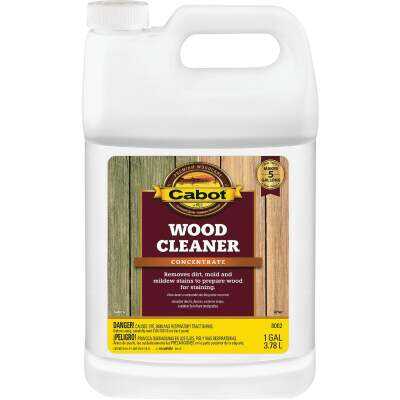 Cabot Problem-Solver 1 Gal. House & Deck Wood Cleaner, 8002